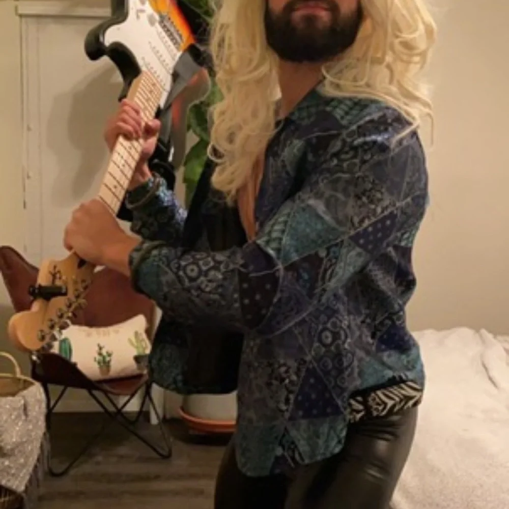 Turquoise and Blue Patchwork Jacket by Coldwater Creek (Size PL) - Picture 9 of 9